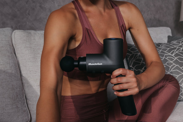 What parts of the body are massage guns good for? 