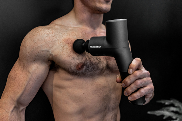 Massage guns for muscle growth